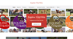 Desktop Screenshot of equinevitmin.com