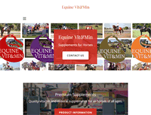 Tablet Screenshot of equinevitmin.com